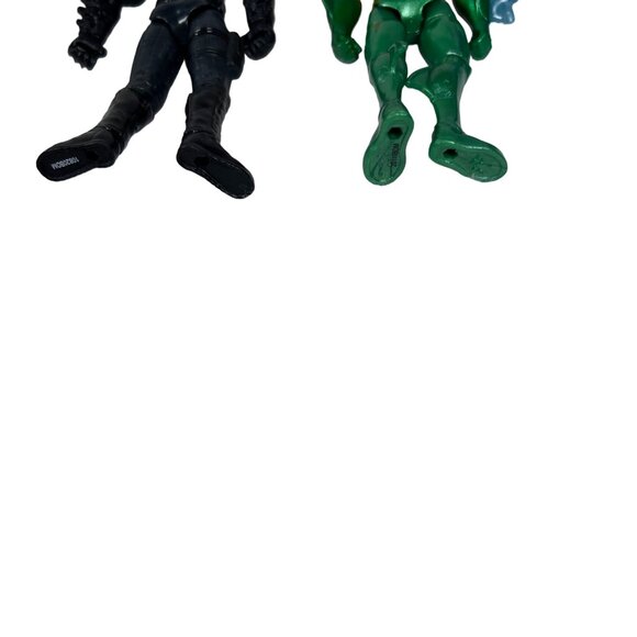DC Comics Lot of 3 blue black Batman & Aqua man Action Figures Justice League 4" - Picture 6 of 7